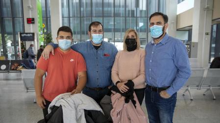 Salidas el puente foral desde el aeropuerto de Pamplona