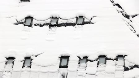 Nevadas en Roncesvalles y Mezkiriz este domingo, 5 de diciembre de 2021