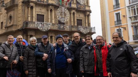 De izq a dcha: Gregorio Ariz, Iñaki Aldaia, Trini Cornellana, Kazek Lizka, Andrej Samolewic, Roman Bieneiek, Marek Kocik, Xabier Garaoia, Andrej Pabliwlik y Abel Alvira