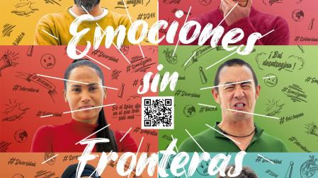 Cartel de la campaña "Emociones sin fronteras"