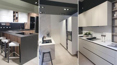 Tres de las cocinas de Casa Mía
