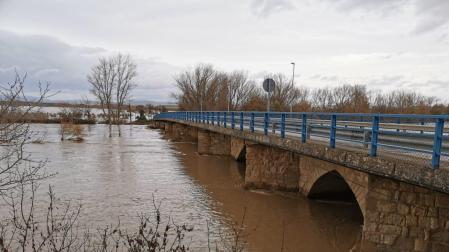 Inundaciones en Miranda de Arga.