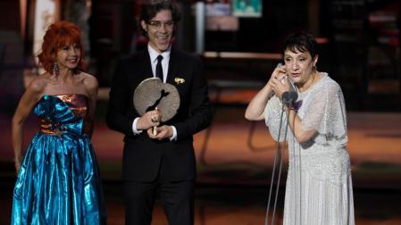 Blanca Portillo, recogiendo su galardón