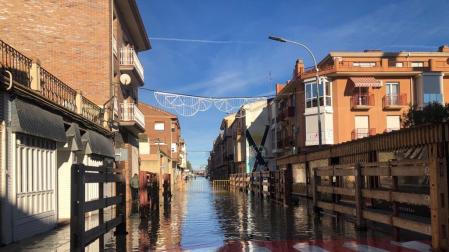 Inundaciones en San Adrián