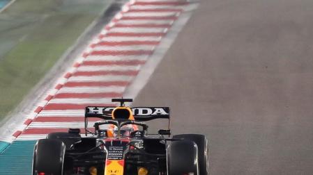 Max Verstappen (Red Bull), en el Gran Premio de Abu Dabi