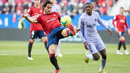 Fotos del Osasuna-Barcelona./J.P Urdiroz