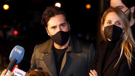 El cantante David Bustamente y la actriz Vanesa Romero.