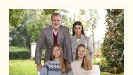 Felicitación de Navidad 2021 de los Reyes