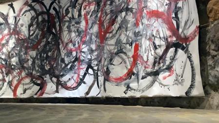 Exposición del artista Yago Vaillo en el Horno de la Ciudadela bajo el título ‘Chorégraphie ou l´art de décrire la dance’ ('Coreografía o el arte de describir la danza')