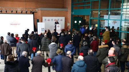 Imágenes del evento Marca Navarra celebrado en las instalaciones de Diario de Navarra. / J.C. CORDOVILLA