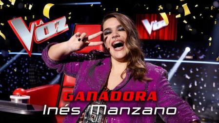 Inés Manzano, ganadora de 'La Voz 2021'