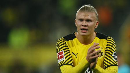 Erling Haaland, en un partido reciente con el Borussia Dortmund