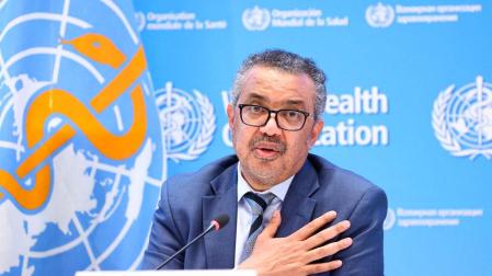 Tedros Adhanom Ghebreyesus, director general de la OMS.