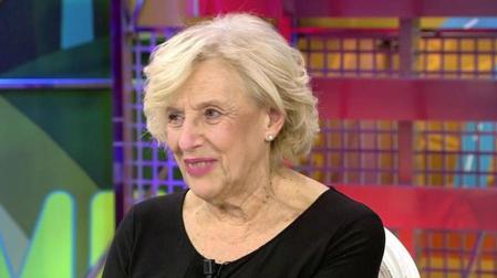 Manuela Carmena en el programa Sálvame