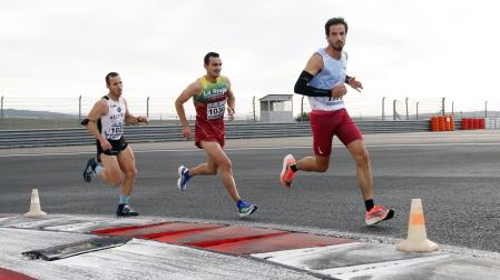 Imagen de la II SanSilRace en el Circuito de Navarra en Los Arcos