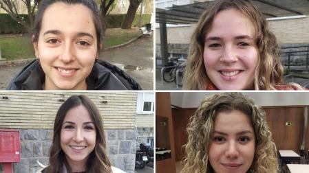 Iratxe Unanua Ibáñez, Amaia Ulecia Zandueta, Maite Barguilla Sanclaudio y Jone Escudero Garbayo