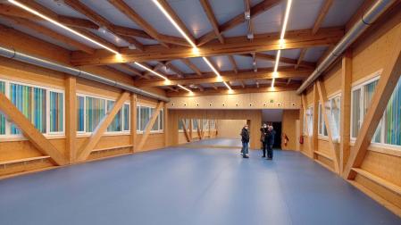El C.P. San Francisco estrena gimnasio renovado a la vuelta de las vacaciones de Navidad