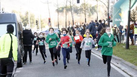 Imagen de la San Silvestre de Buztintxuri