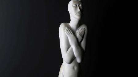 Imagen de la escultura Jesús en el Jordán