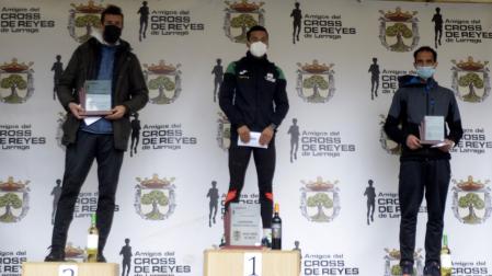 Abdelkader, en lo más alto del podio con Boualame y Bouziane