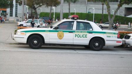 Imagen de un coche del Departamento de Policía de Miami-Dade