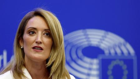 La nueva presidenta del PE, Roberta Metsola