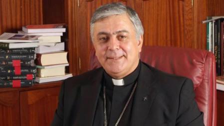 El obispo de Tenerife, Bernardo Álvarez