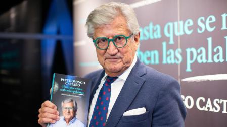 Pepe Domingo Castaño, en la presentación de su libro ‘Hasta que se me acaben las palabras'
20 ENERO 2022

Isabel Infantes / Europa Press

20/01/2022