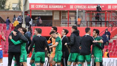 Imagen de la victoria de Osasuna en Granada