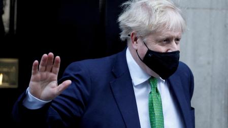 Johnson celebró su fiesta de cumpleaños pese a las restricciones