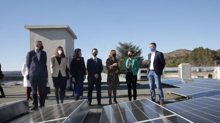 La microrred de la planta de Puente la Reina aúna la producción de energía renovable in situ