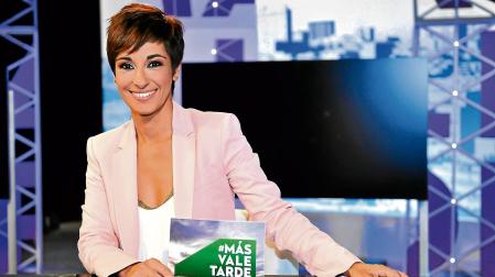 Adela González, en su etapa al frente de 'Más vale tarde', en la Sexta