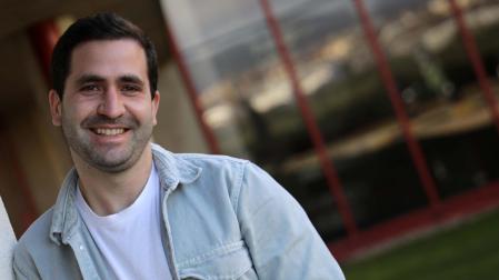 El entrenador Imanol Eslava ha tomado las riendas del Pamplona de la Tercera División