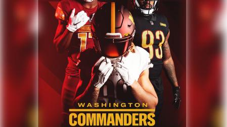 Imagen promocional de los Commanders de Washington