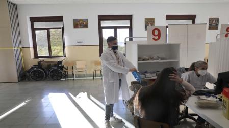 Campaña de vacunación de covid en Navarra
