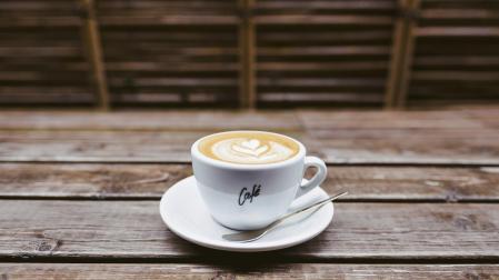 Imagen de archivo de una taza de café.