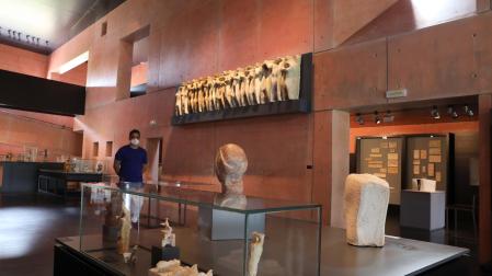 Interior del Museo Oteiza en Alzuza.
