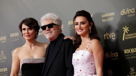 Alfombra roja de los Premios Goya 2022.