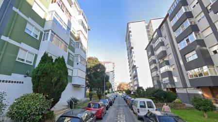 Rúa Caldas de Reis, donde tuvieron lugar los hechos