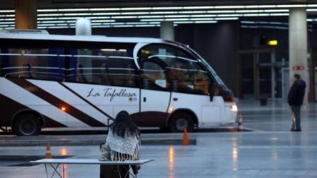 Imagen de archivo la estación de autobuses de Pamplona