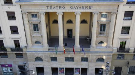 Fachada del Teatro Gayarre