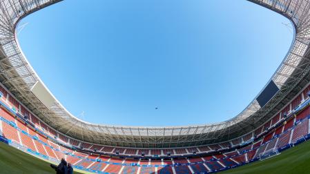 Una imagen del interior del estadio de El Sadar