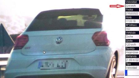Imagen del coche imputado