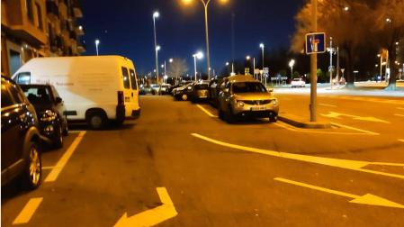 Poco espacio para pasar