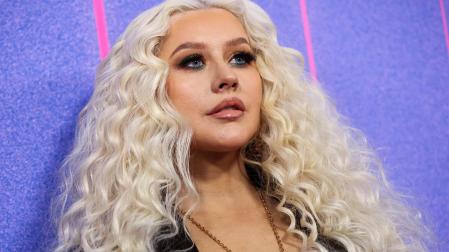 La cantante estadounidense Christina Aguilera