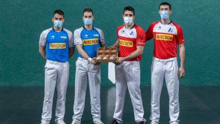 Imaz, Laso, Irribarria y Rezusta juegan el sábado en el Labrit.