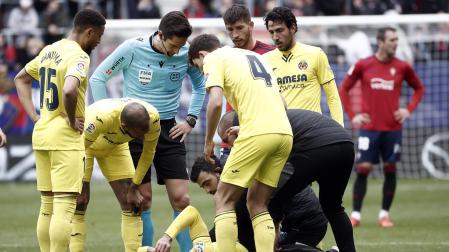 Foto del Osasuna - Villarreal en El Sadar.