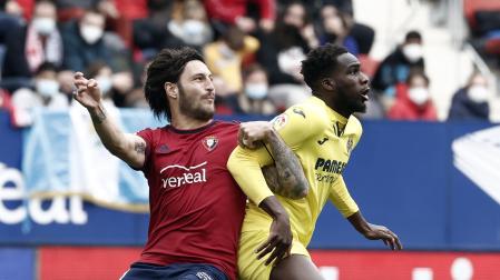 Foto del Osasuna - Villarreal en El Sadar.