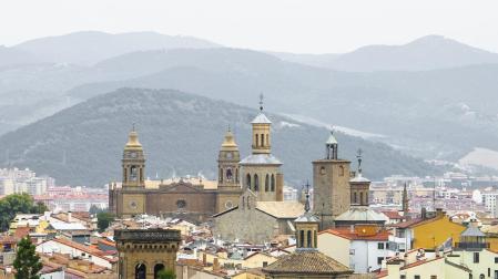 Vista general de Pamplona