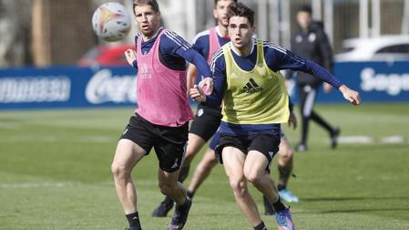 Osasuna continúa preparando el partido del próximo domingo ante el F. C. Barcelona